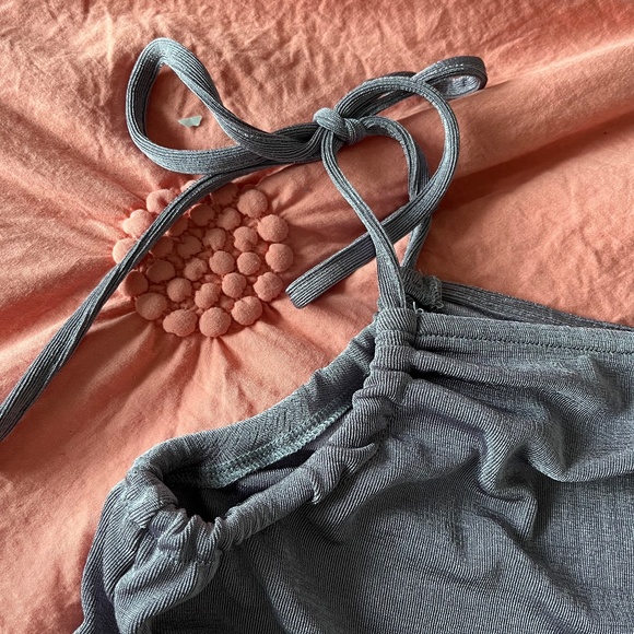 Purple Slinky Mini Skirt with Tags - Picture 2 of 4